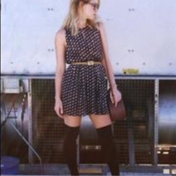 Marc By Marc Jacobs Velvet Devore Puzzle Dress Size 2 - Picture 4 of 13